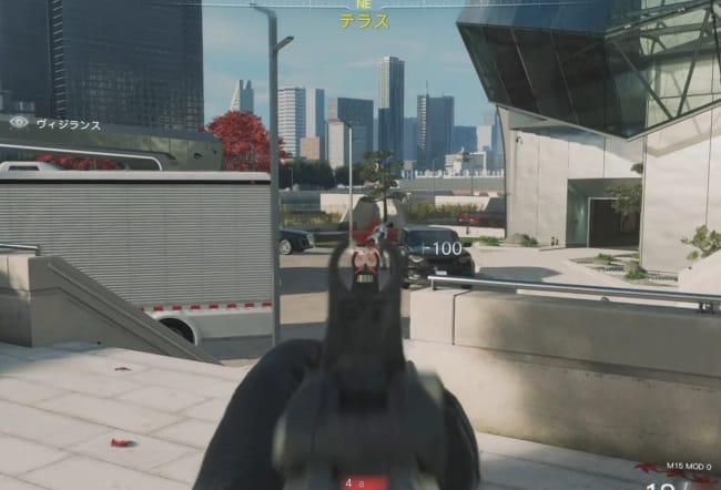 COD BO7のM15 MOD 0で戦闘